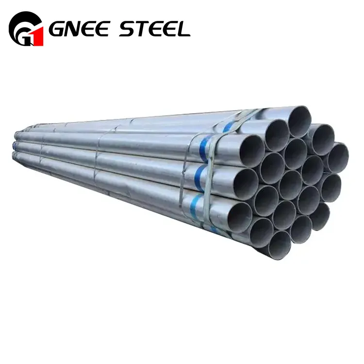EN 10255 Cho plonje galvanize Steel Tib