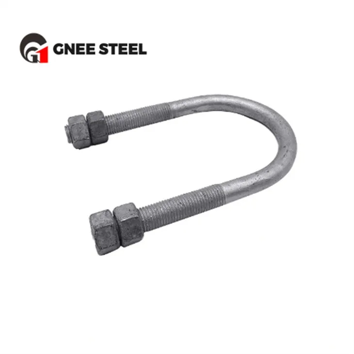 Hot plonje galvanize DIN3570 U boulon