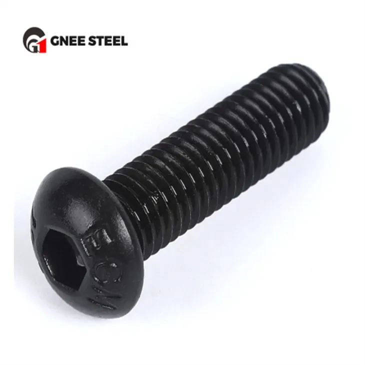 ISO7380 Bouton Tèt Hex Socket Boulons