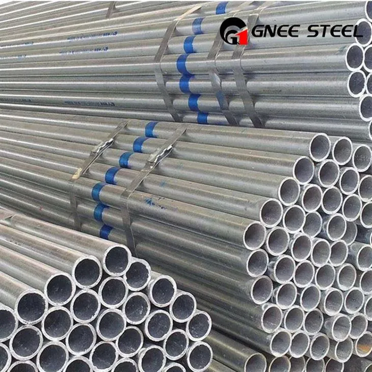 S235JR cho plonje galvanised Steel tiyo