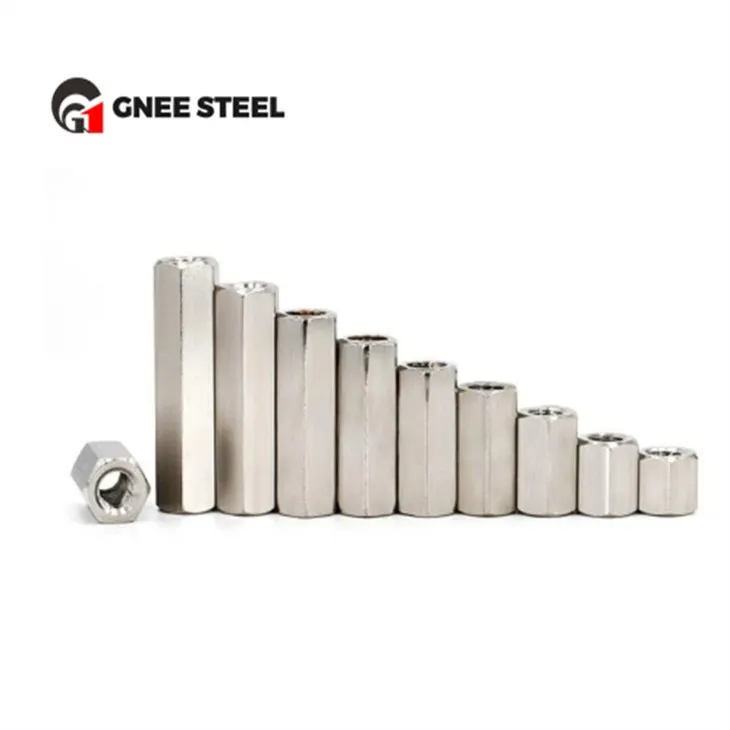 SS316 Long Hex Coupling Pistach